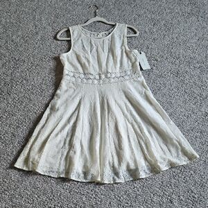 Adam Levine Collection Ivory Lace Dress